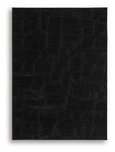 Gibbswell Washable Area Rug - U&U Home Budget Furniture (Carteret, NJ)