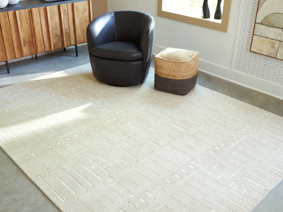 Wolbert 7'8" x 10' Area Rug - U&U Home Budget Furniture (Carteret, NJ)