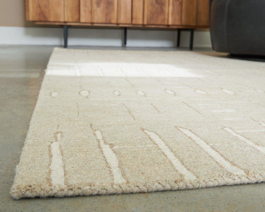 Wolbert 7'8" x 10' Area Rug - U&U Home Budget Furniture (Carteret, NJ)