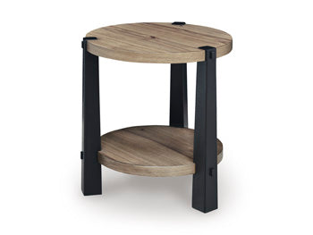 Ridgester End Table - U&U Home Budget Furniture (Carteret, NJ)