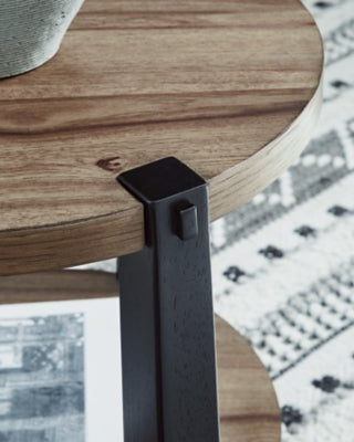 Ridgester End Table - U&U Home Budget Furniture (Carteret, NJ)