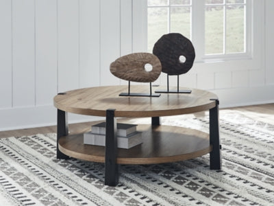 Ridgester Coffee Table - U&U Home Budget Furniture (Carteret, NJ)