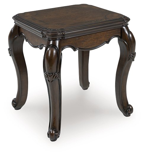 Maylee End Table - U&U Home Budget Furniture (Carteret, NJ)