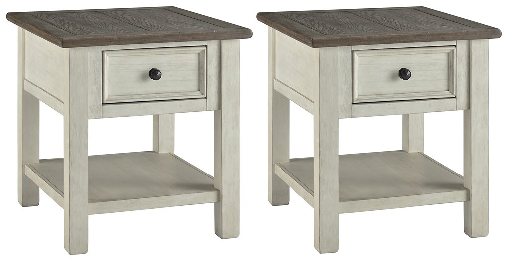 Bolanburg End Table Set - U&U Home Budget Furniture (Carteret, NJ)