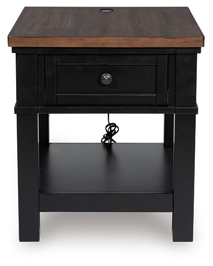 Wildenauer End Table - U&U Home Budget Furniture (Carteret, NJ)