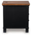 Wildenauer Chairside End Table - U&U Home Budget Furniture (Carteret, NJ)