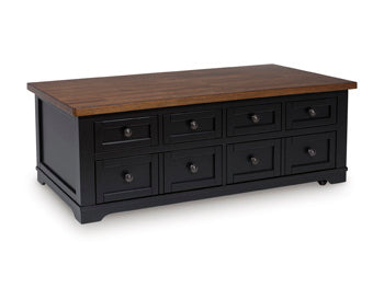Wildenauer Lift-Top Coffee Table - U&U Home Budget Furniture (Carteret, NJ)