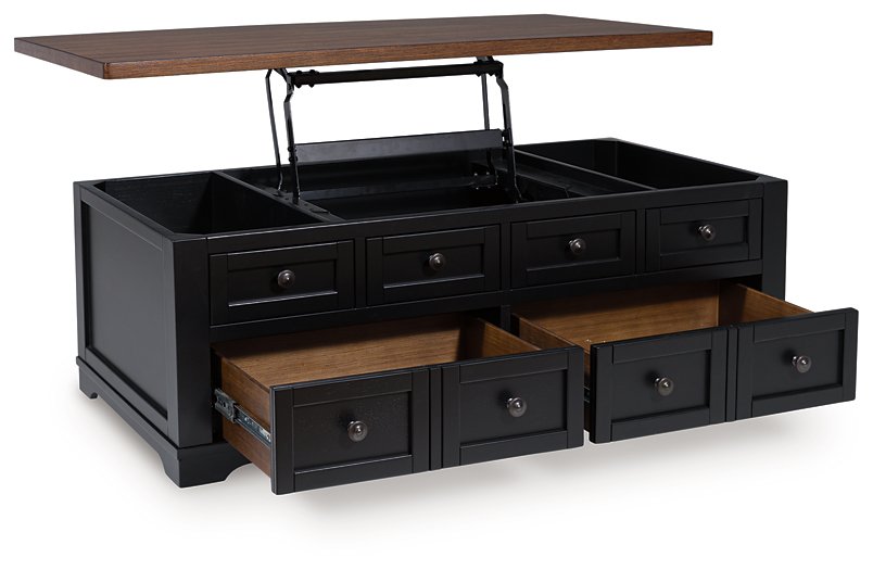 Wildenauer Lift-Top Coffee Table - U&U Home Budget Furniture (Carteret, NJ)