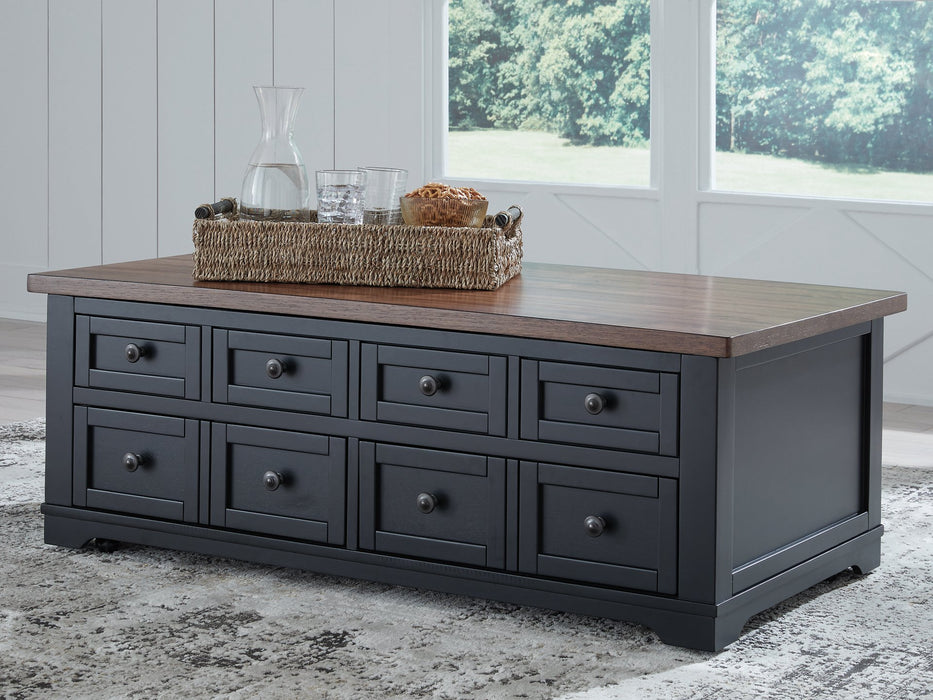 Wildenauer Lift-Top Coffee Table - U&U Home Budget Furniture (Carteret, NJ)