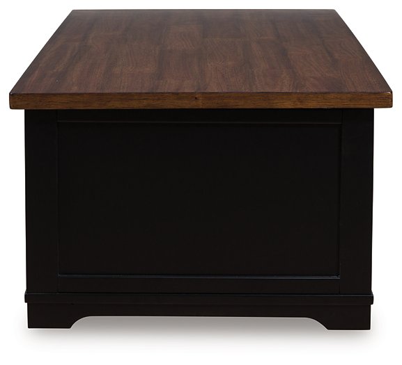 Wildenauer Lift-Top Coffee Table - U&U Home Budget Furniture (Carteret, NJ)