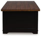 Wildenauer Lift-Top Coffee Table - U&U Home Budget Furniture (Carteret, NJ)