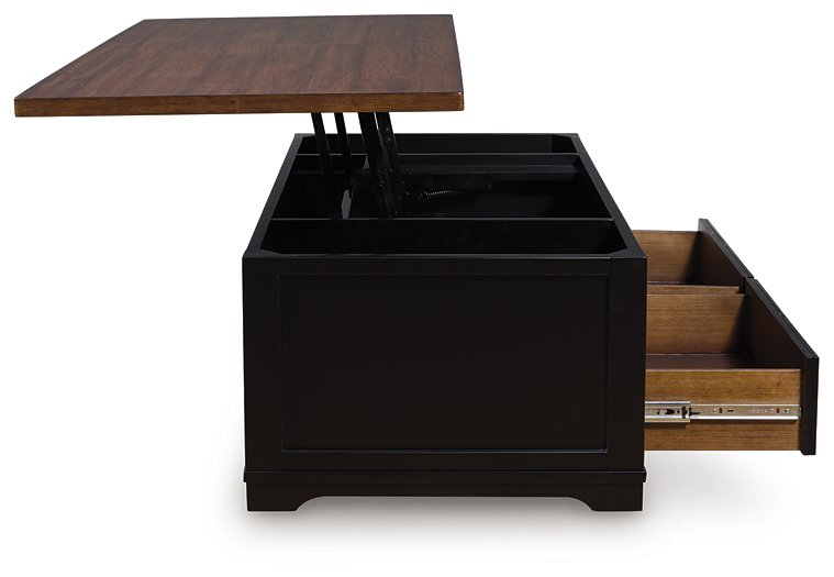 Wildenauer Lift-Top Coffee Table - U&U Home Budget Furniture (Carteret, NJ)