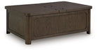 Breckington Coffee Table With Storage - U&U Home Budget Furniture (Carteret, NJ)