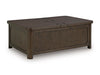 Breckington Coffee Table With Storage - U&U Home Budget Furniture (Carteret, NJ)