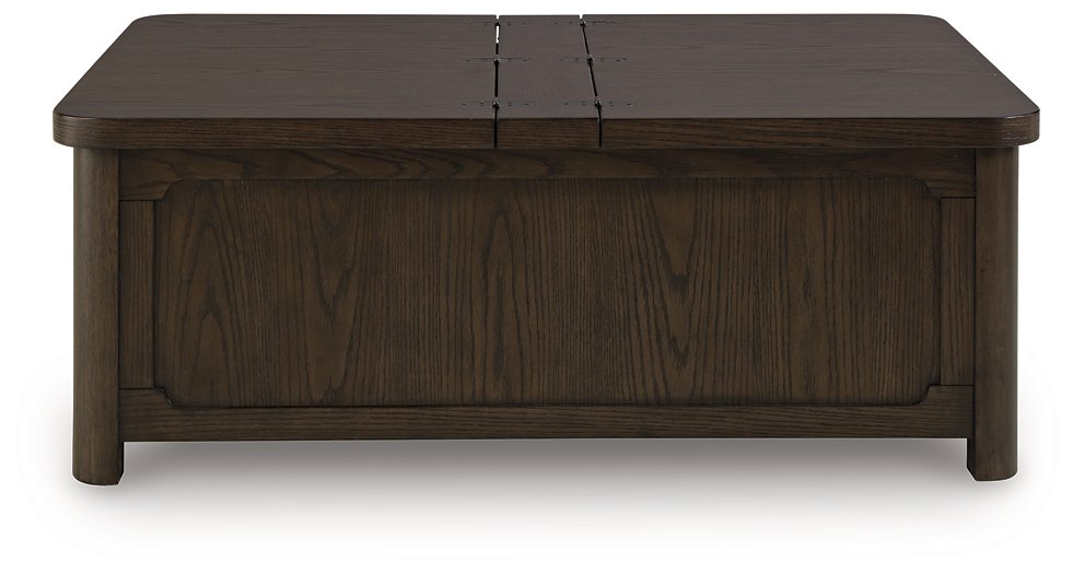 Breckington Coffee Table With Storage - U&U Home Budget Furniture (Carteret, NJ)