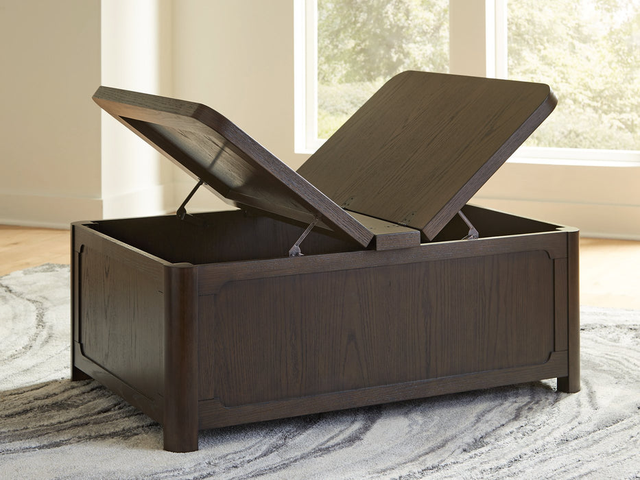 Breckington Coffee Table With Storage - U&U Home Budget Furniture (Carteret, NJ)