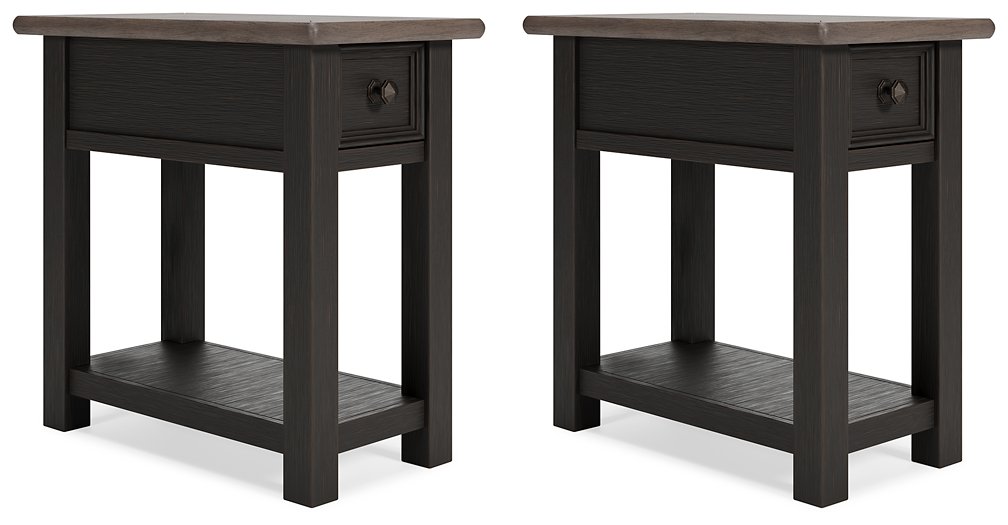 Tyler Creek End Table Set - U&U Home Budget Furniture (Carteret, NJ)