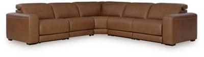 Magic Man 5-Piece Power Reclining Sectional - U&U Home Budget Furniture (Carteret, NJ)