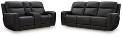 5Z-Comfort Power Reclining Living Room Set - U&U Home Budget Furniture (Carteret, NJ)