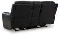 5Z-Relaxation Power Reclining Loveseat with Console - U&U Home Budget Furniture (Carteret, NJ)