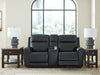 5Z-Relaxation Power Reclining Loveseat with Console - U&U Home Budget Furniture (Carteret, NJ)