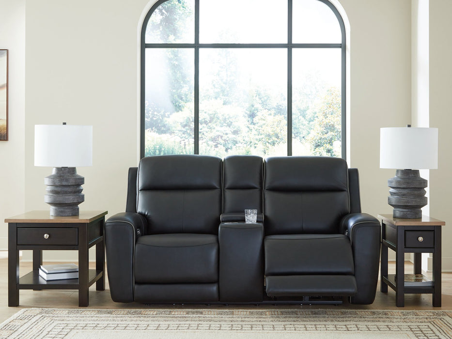 5Z-Relaxation Power Reclining Loveseat with Console - U&U Home Budget Furniture (Carteret, NJ)