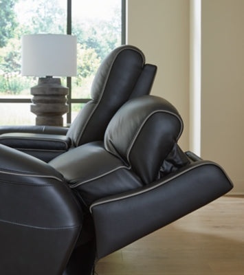 5Z-Relaxation Power Reclining Loveseat with Console - U&U Home Budget Furniture (Carteret, NJ)