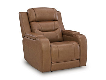Knightington Power Recliner with Audio Seating - U&U Home Budget Furniture (Carteret, NJ)