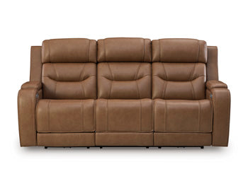 Knightington Power Reclining Sofa with Audio Seating - U&U Home Budget Furniture (Carteret, NJ)