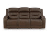 Knightington Power Reclining Sofa with Audio Seating - U&U Home Budget Furniture (Carteret, NJ)