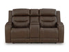 Knightington Power Reclining Loveseat with Audio Seating - U&U Home Budget Furniture (Carteret, NJ)