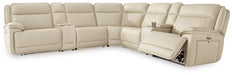 Double Deal Reclining Sectional with 2 Consoles - U&U Home Budget Furniture (Carteret, NJ)