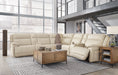 Double Deal Reclining Sectional with 2 Consoles - U&U Home Budget Furniture (Carteret, NJ)