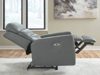 Pennacle Pier Power Recliner - U&U Home Budget Furniture (Carteret, NJ)