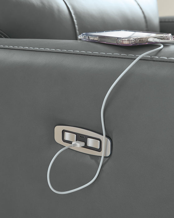 Pennacle Pier Power Recliner - U&U Home Budget Furniture (Carteret, NJ)