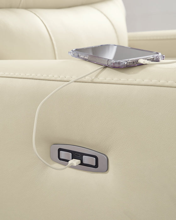 Pennacle Pier Power Recliner - U&U Home Budget Furniture (Carteret, NJ)