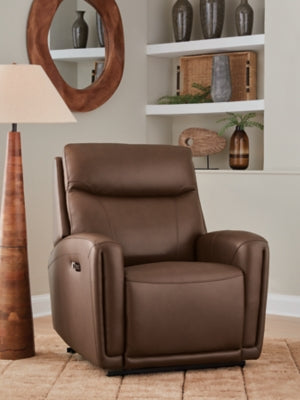 Pincara Power AutoGlide Recliner - U&U Home Budget Furniture (Carteret, NJ)