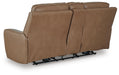 DeepWakes Power Reclining Loveseat with Console - U&U Home Budget Furniture (Carteret, NJ)
