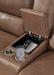 DeepWakes Power Reclining Loveseat with Console - U&U Home Budget Furniture (Carteret, NJ)