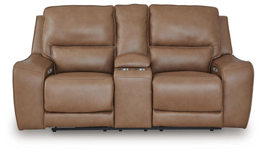 DeepWakes Power Reclining Loveseat with Console - U&U Home Budget Furniture (Carteret, NJ)