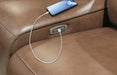 DeepWakes Power Reclining Sofa - U&U Home Budget Furniture (Carteret, NJ)