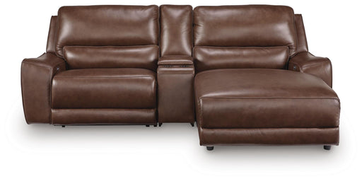 DeepWakes Power Reclining Sectional with Chaise - U&U Home Budget Furniture (Carteret, NJ)