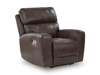 Crossplex Power Recliner - U&U Home Budget Furniture (Carteret, NJ)
