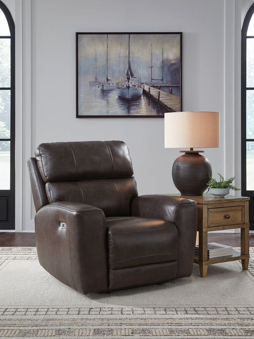 Crossplex Power Recliner - U&U Home Budget Furniture (Carteret, NJ)