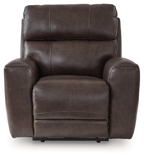 Crossplex Power Recliner - U&U Home Budget Furniture (Carteret, NJ)