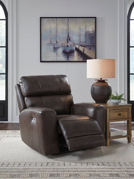 Crossplex Power Recliner - U&U Home Budget Furniture (Carteret, NJ)