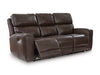 Crossplex Power Reclining Sofa - U&U Home Budget Furniture (Carteret, NJ)