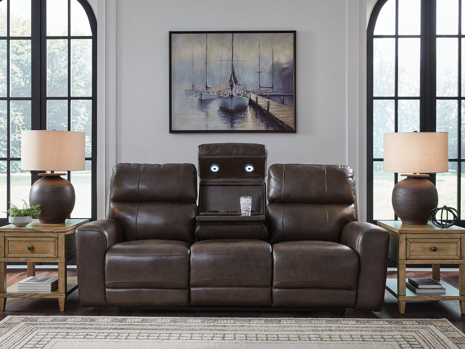 Crossplex Power Reclining Sofa - U&U Home Budget Furniture (Carteret, NJ)