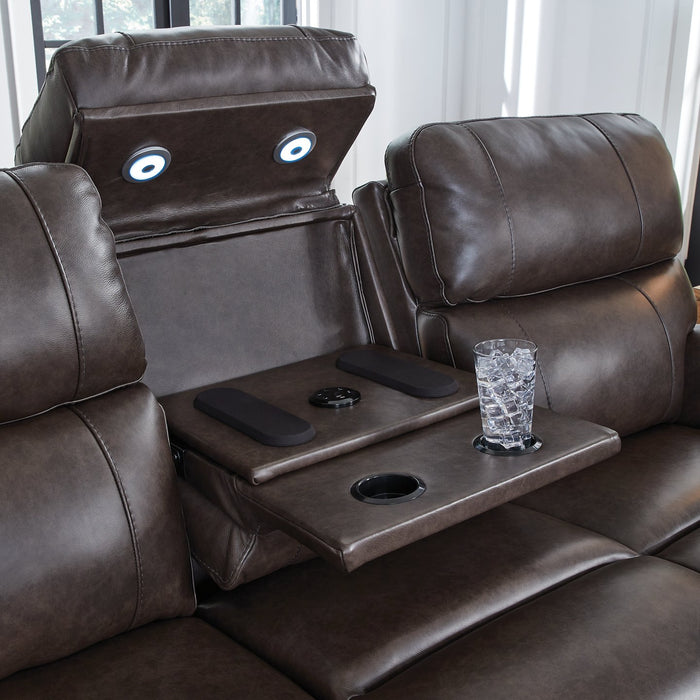 Crossplex Power Reclining Sofa - U&U Home Budget Furniture (Carteret, NJ)