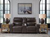 Crossplex Power Reclining Loveseat with Console - U&U Home Budget Furniture (Carteret, NJ)